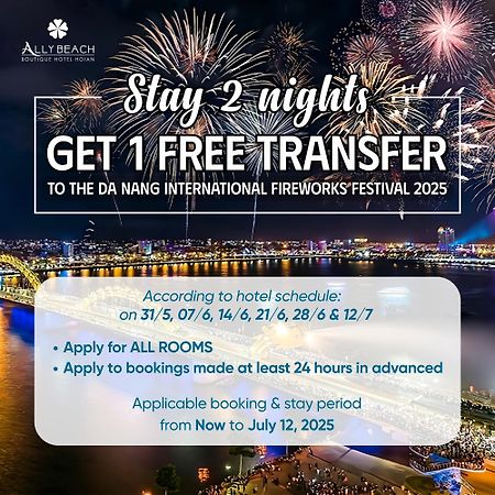 Ally Beach Boutique Hotel Hoian Hoi An Dış mekan fotoğraf